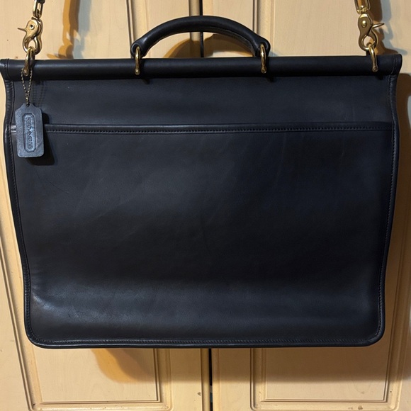 Coach Beekman Briefcase Black Leather, NWOT - Picture 2 of 16